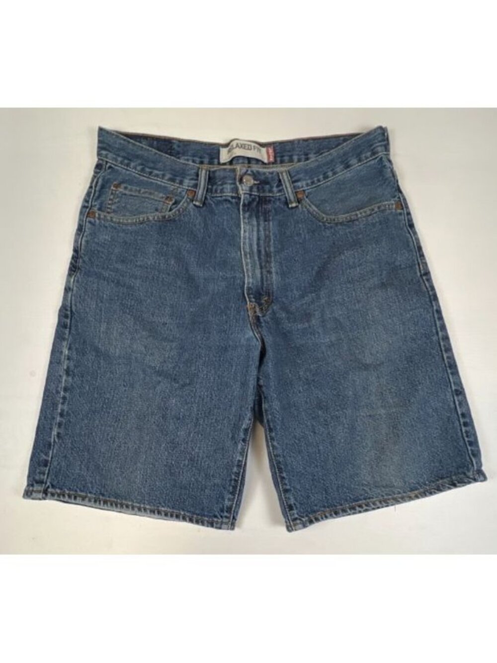 Levi’s 550 Relaxed Fit Men’s Denim Shorts Blue Medium Wash Size 33